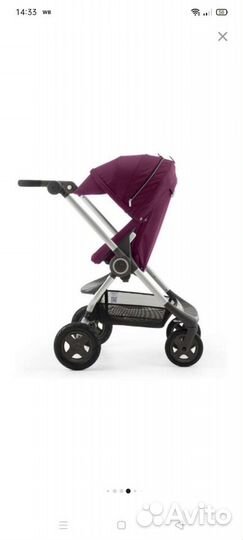 Коляска Stokke scoot 2 фуксия