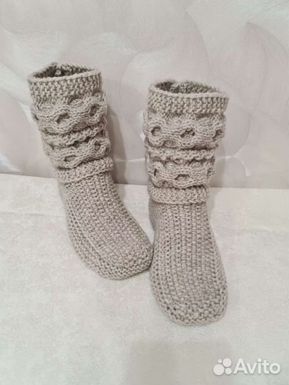 Носки вязаные ручной работы