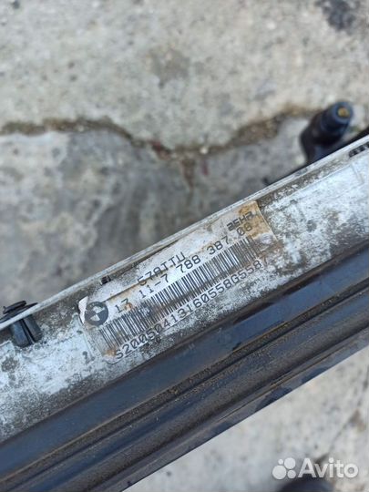 Кассета радиаторов, BMW X5 2005