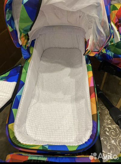 Коляска 2 в 1 bebe mobile (adamex reggio)