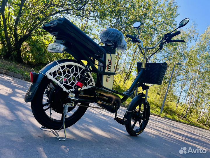 Электровелосипед Колхозник Черный 60V/21Ач