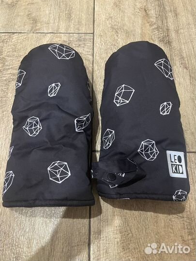 Муфта варежки на коляску leokid