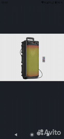 Портативная колонка hoco. bluetooth с радио