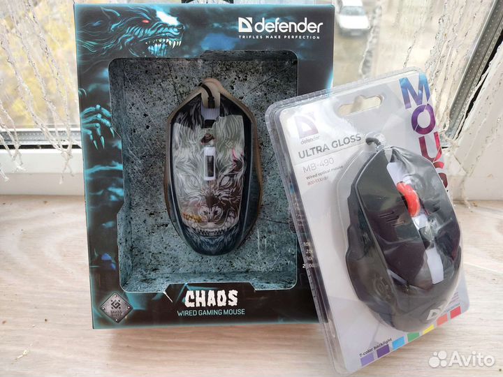 Игровая мышь новая