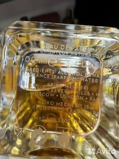 Оригинал. красивые ароматы Keiko Mecheri
