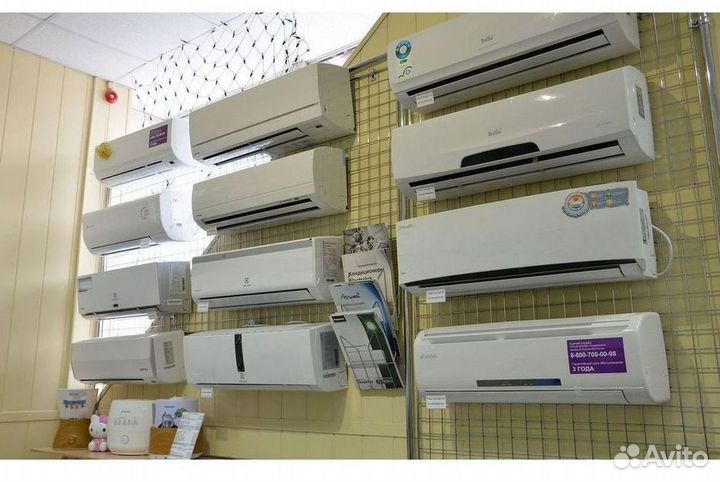 Сплит система с установкой