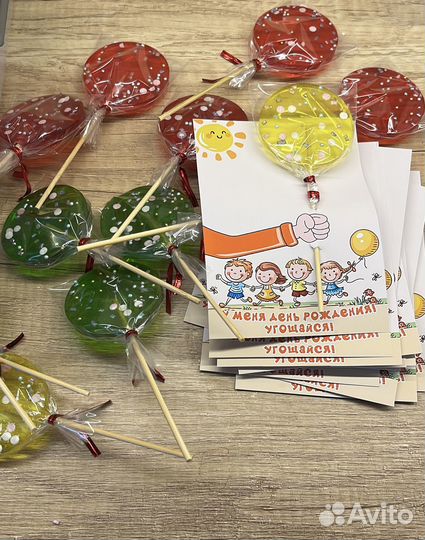 Леденцы из изомальта