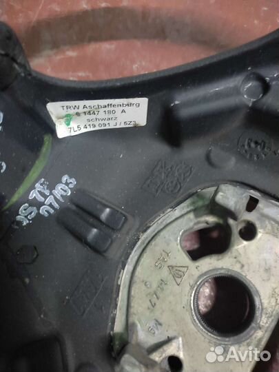 Руль porsche cayenne 2004г