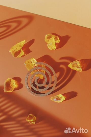 Круглая железная спираль Васту