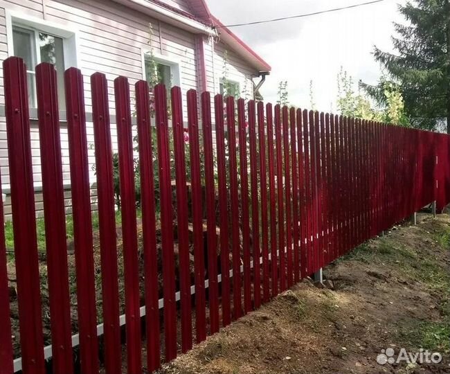 Евроштакетник на забор