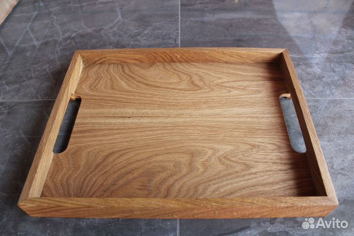 Поднос из дуба 