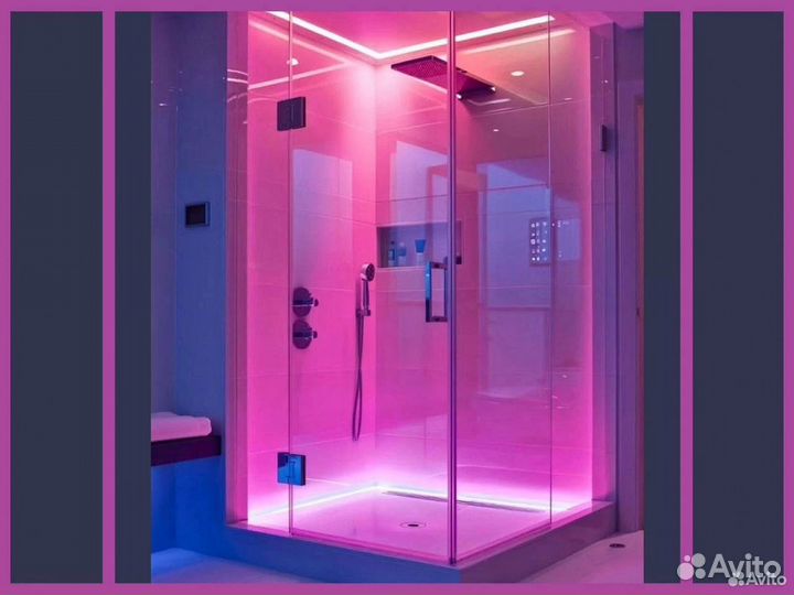 Душевые стеклянные ограждения за 24 часа