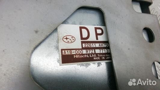 Блок управления двигателем subaru impreza 3 (KMA03