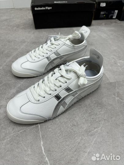 Onitsuka Tiger Mexico 66 White Silver Оригинал