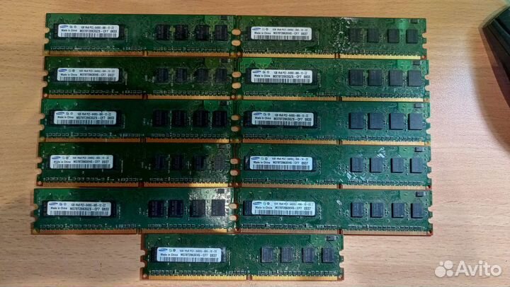 Оперативная память ddr2 и ddr1. 1 gb