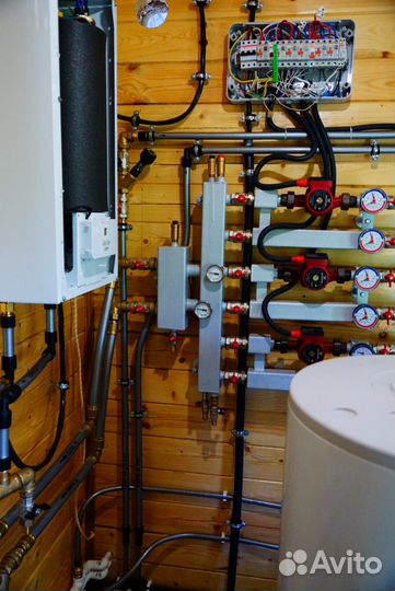 Отопление, канализация, электромонт