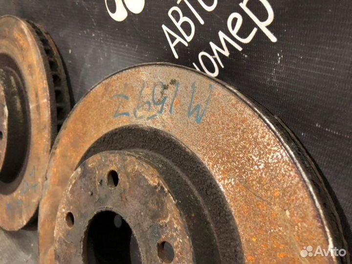 Диск тормозной передний Nissan Qashqai J10E 1.6