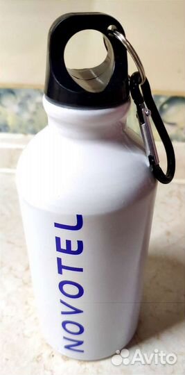 Бутылочка алюминиевая сувенирная для напитков