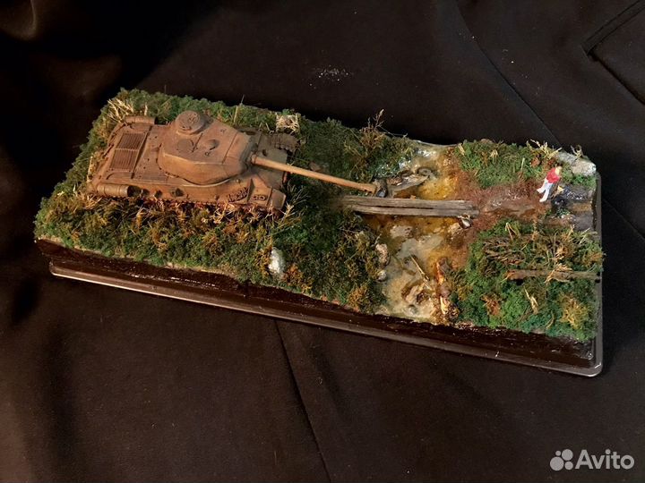 Ис-2 диорама.«Путешевствие на остров Шикотан»