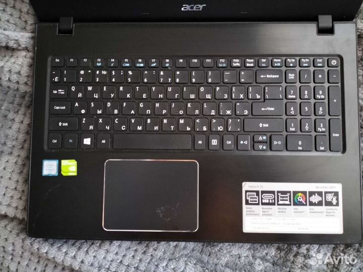 Ноутбук Acer Aspire E5-575G-34TY