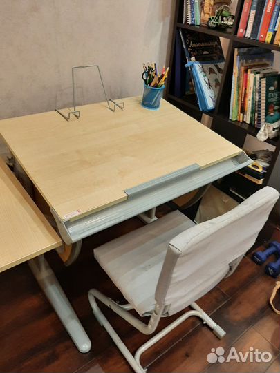Растущая парта и стул дэми