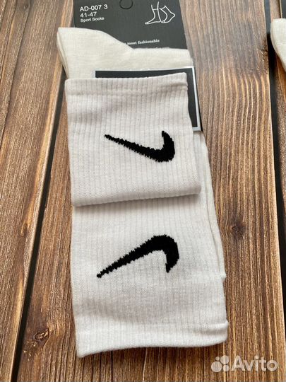 Носки nike белые