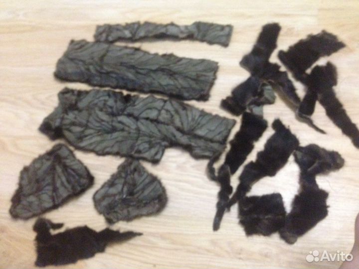 Мех куски Шкурка норка