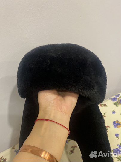 Шапка ушанка мужская