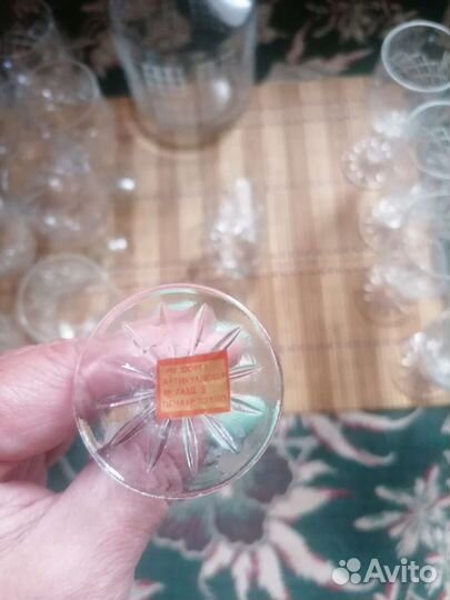 Набор из СССР :штоф и рюмки