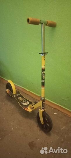 Самокат с большими колесами
