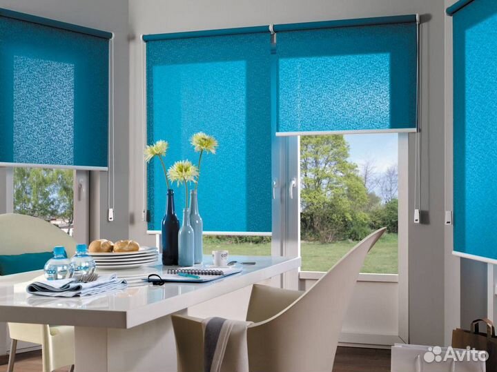 Жалюзи рулонные шторы блэкаут