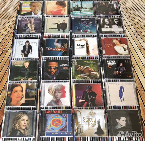 Jazz, Blues, Rock, Disco на CD