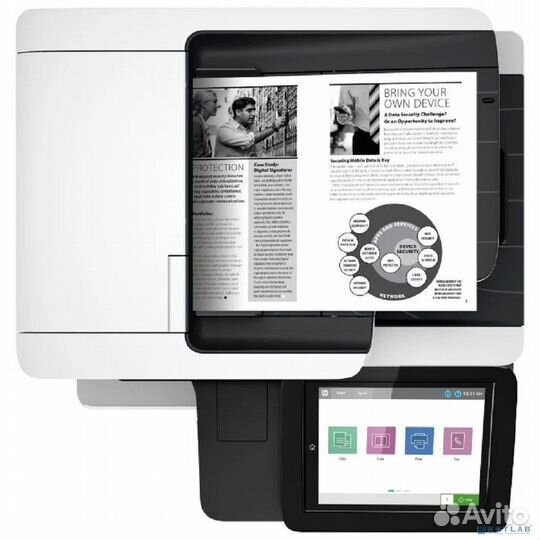 HP LaserJet Enterprise MFP M528dn 1PV64A/F2A76A p/c/s, A4, 1200 dpi, 43ppm, 1.75GB, 16GB eMMC, 2tray