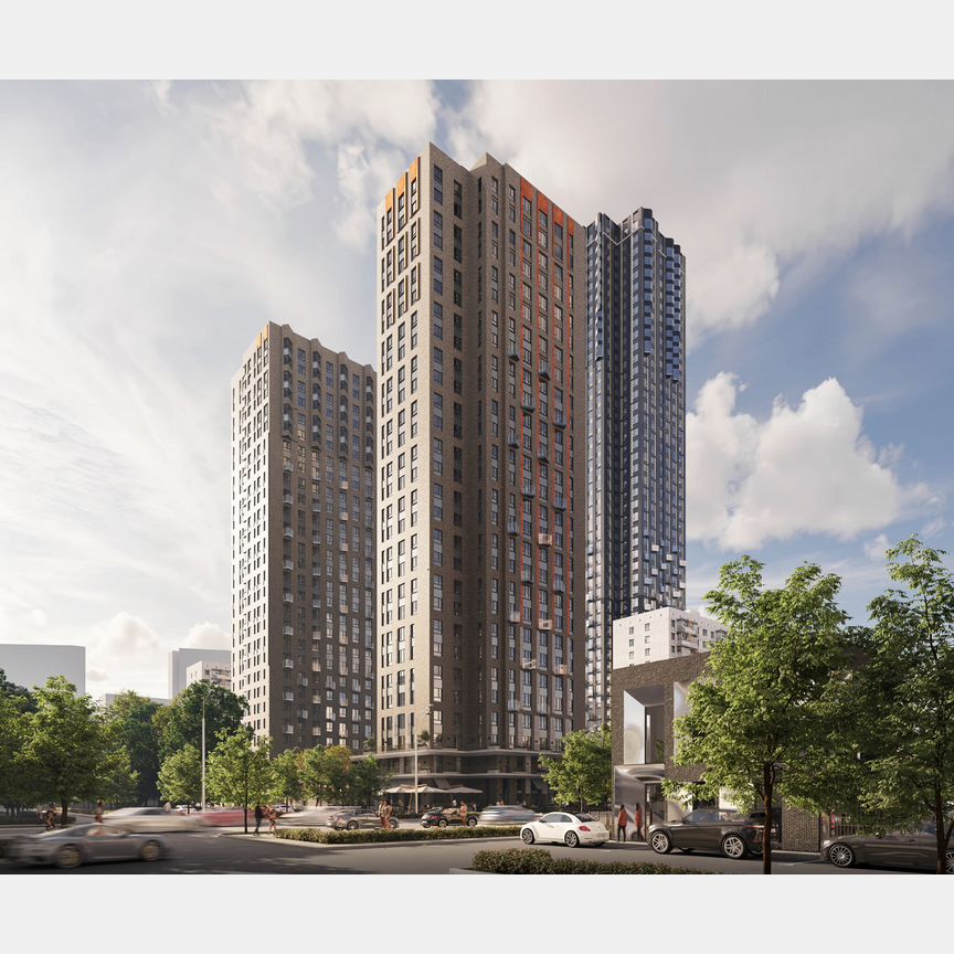 2-к. квартира, 53,8 м², 24/28 эт.