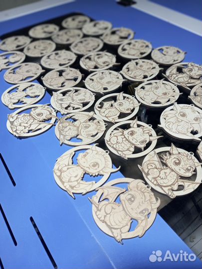 Лазерная резка, гравировка