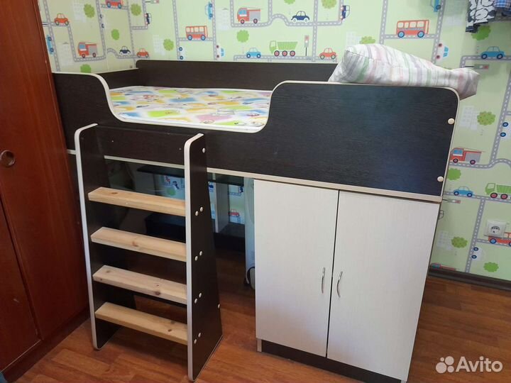 Кровать-чердак детская