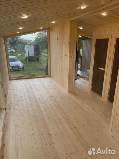 Баня шифт 7х5 под ключ