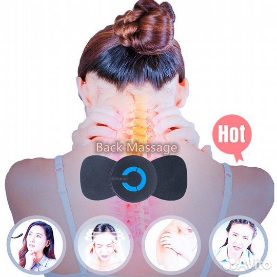 Массажер интеллектуальный эектро для шеи