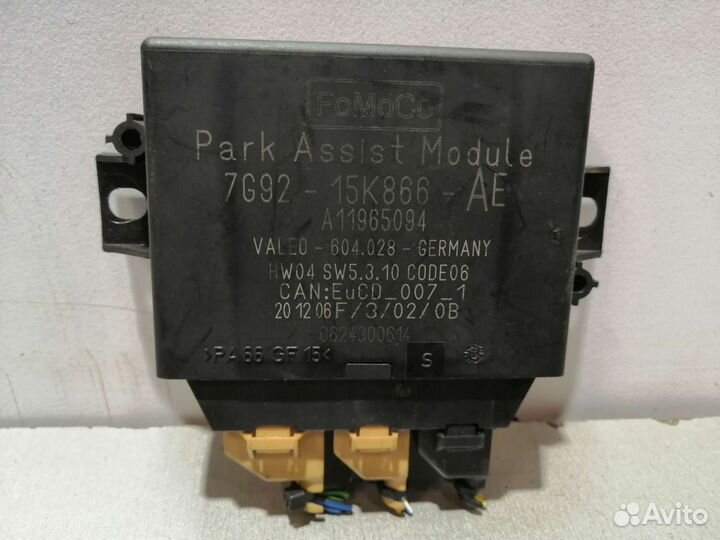 Модуль парктроников Форд Мондео 4