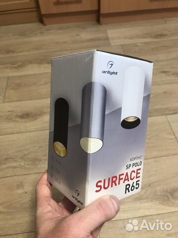 Накладной светильник ledsp-polo-surface-R65