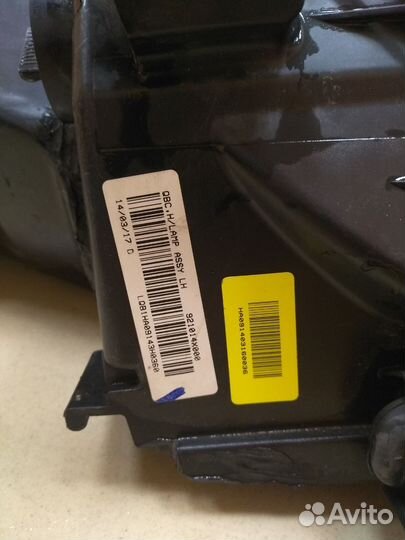 Фара левая на kia rio 3