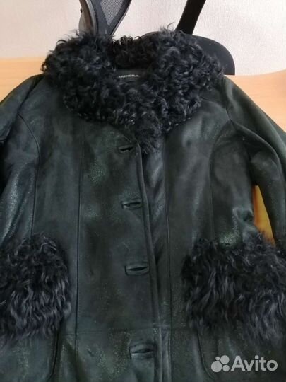 Дубленка натуральная женская 46 48 размер