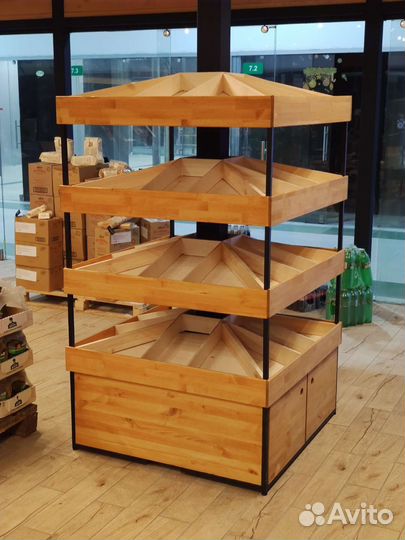 Стеллажи лофт интерьерные и торговые