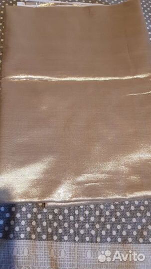 Ткань парча золотая