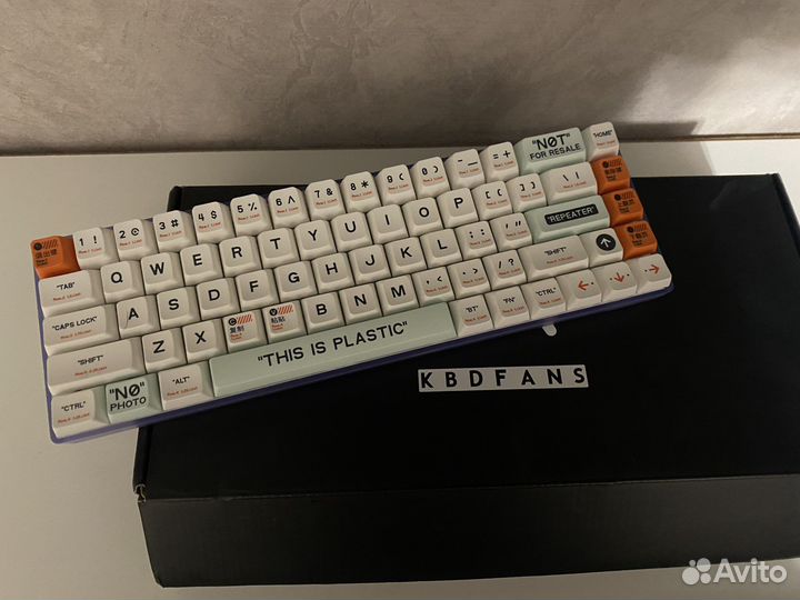 Тестер 68 + Gateron g white Pro и ориги свичи