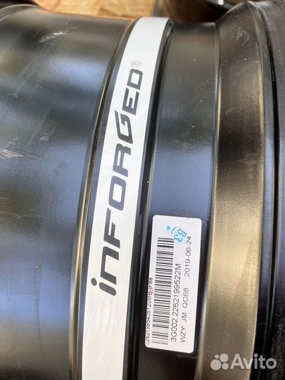 Диски r19 5x120 9,5J ET40 D74,1 Inforged IFG40