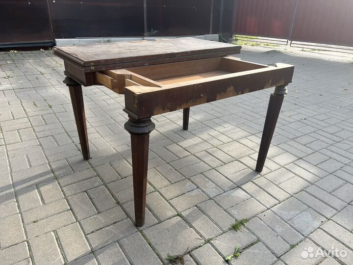 Старинный стол ломберный