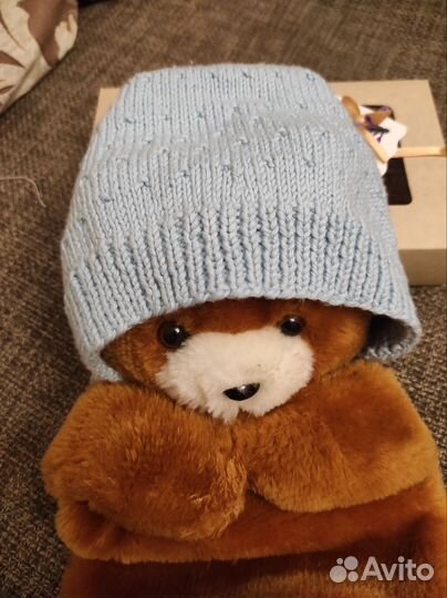 Пинетки, шапочка подарочная упаковка