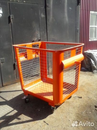 Контейнер тбо 1 м3 для раздельного сбора мусора