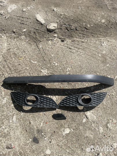 Передняя левая губа на опель астра н